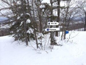 Porsche Ski day trails