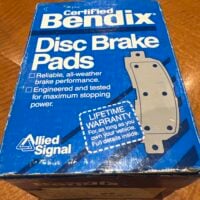 944 front brake pads set