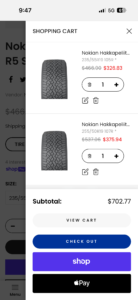 Macan 19inch winter tires